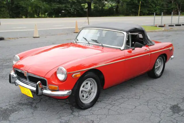 used 1974 red mgb with new engine and much more !