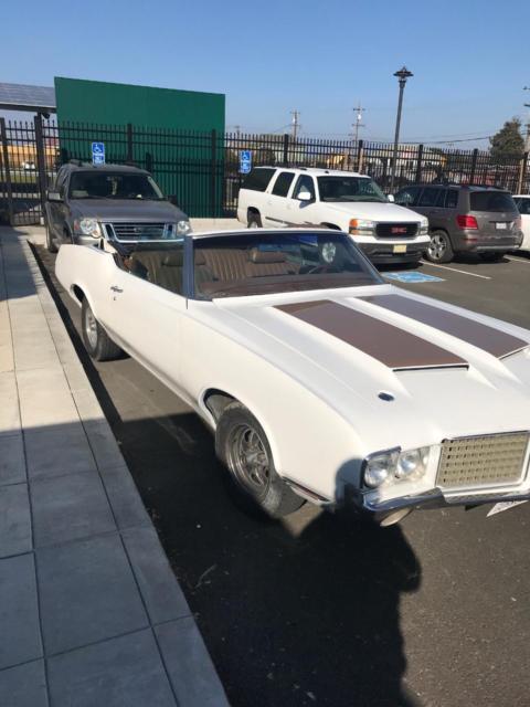 1971 oldsmobile cutlass supreme convertible with 442 options ac power windows!!!
