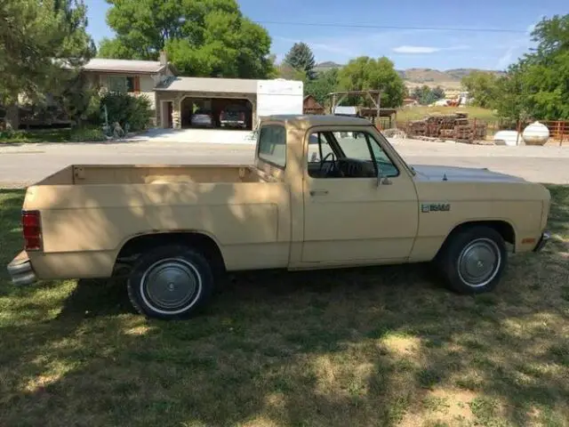 barn find 1982 dodge ram d150 short bed 318 auto 82 shop truck