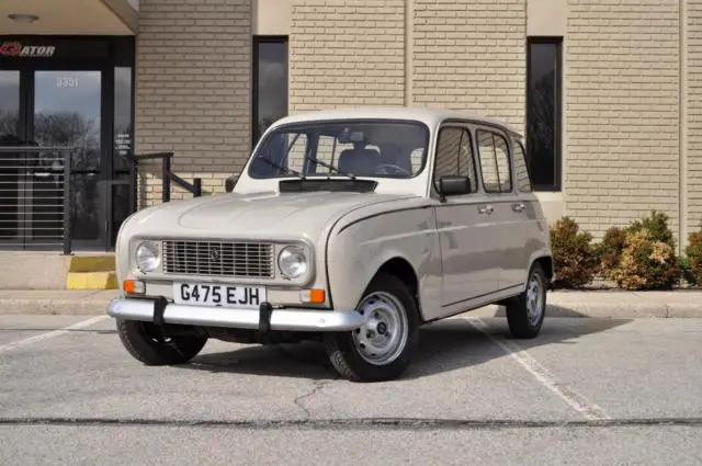 1990 renault 4 - tl savane 78,000 miles beige manual