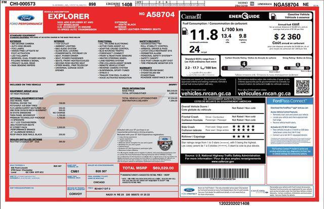 2022 ford explorer st