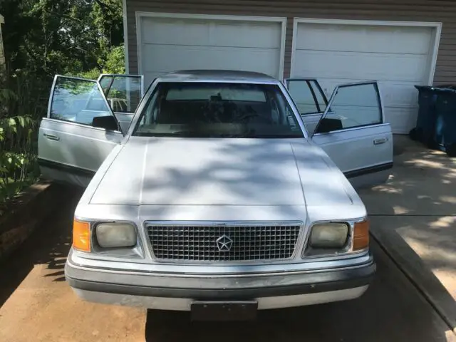 1988 plymouth reliant dodge aries k car 4l 2.21 18hp clean title