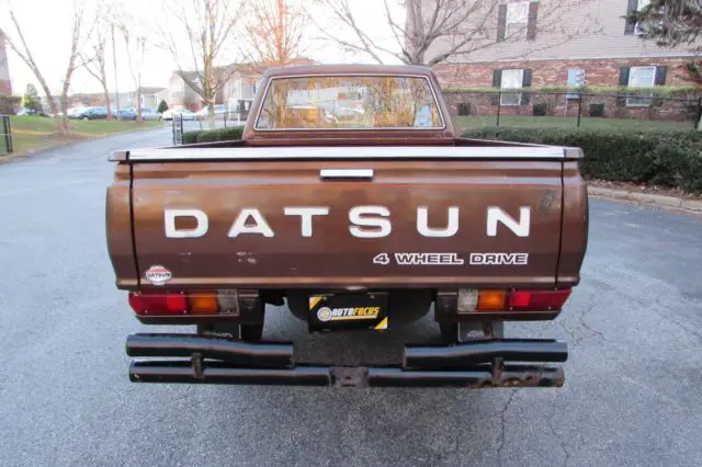 1981 datsun 720 king cab 4wd