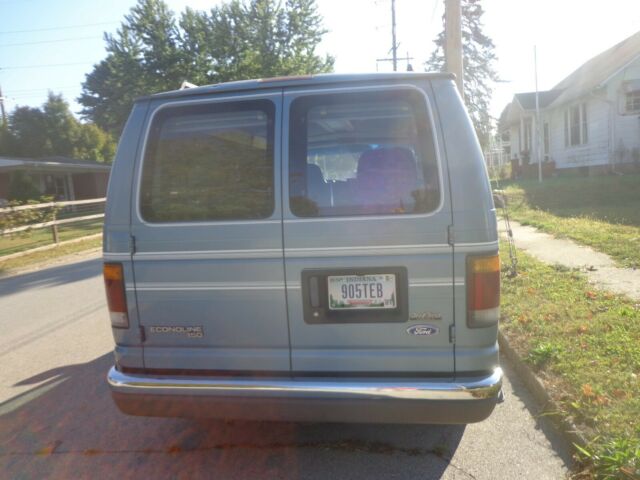 1993 ford econoline e150 conversion 145121 miles blue v8 automatic