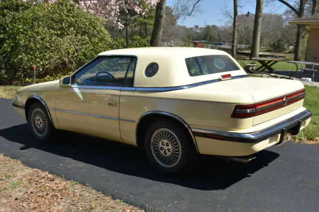 rare 1991 chrysler tc by maserati w/ 43k orig. miles, v-6, excel. cond. (video)
