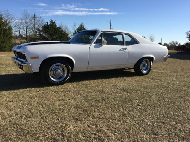 1968 chevrolet nova 2 door car with new engine