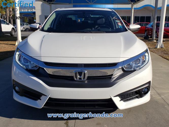 certified 2018 honda civic ex-l sedan garden city, ga 31408 for sale in savannah, georgia