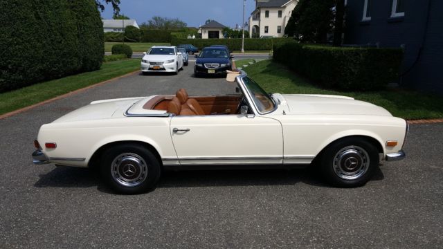 1971 mercedes benz 280sl roadster, air conditioning, extreamly low milage, auto