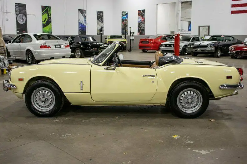 1969 triumph spitfire 41262 miles yellow 1296cc 4-speed manual