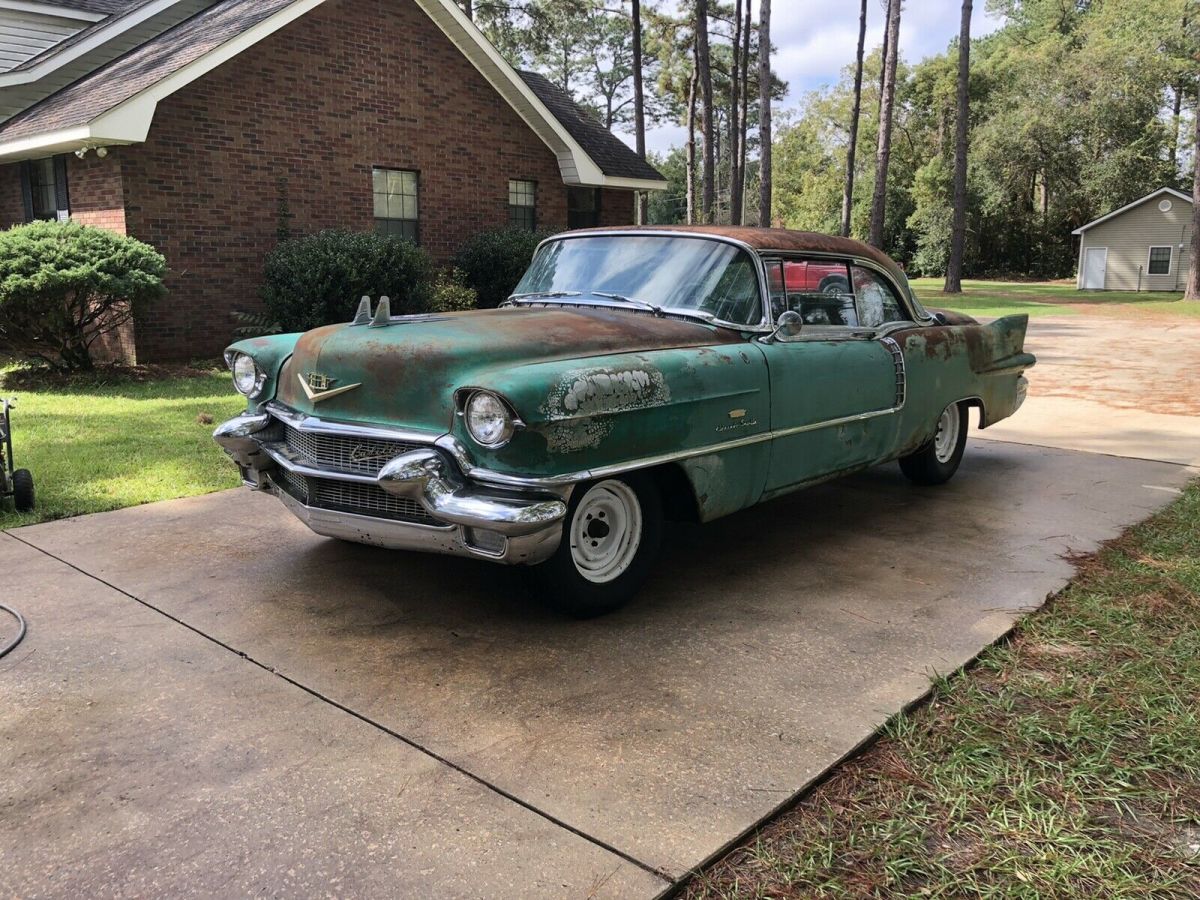 1956 cadillac eldorado coupe green rwd automatic