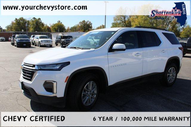 2022 chevrolet traverse lt leather