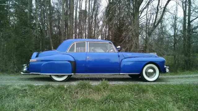 1947 lincoln continental coupe with a '53 cadillac 331 v8