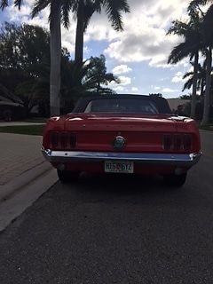 1969 ford mustang 351, base convertible 2-door 5.8l