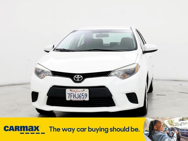 2014 toyota corolla le