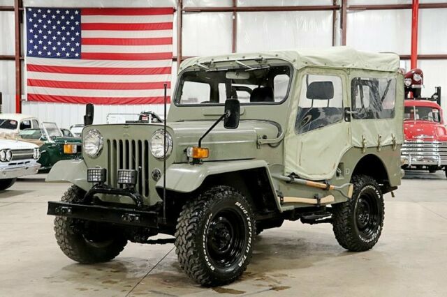 1980 mitsubishi j54 jeep 39999 miles green suv 4-cylinder turbodiesel manual