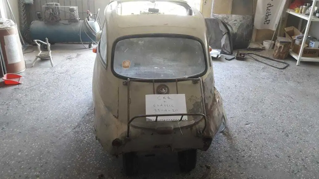 barnfind bmw isetta 300 standard eu specs