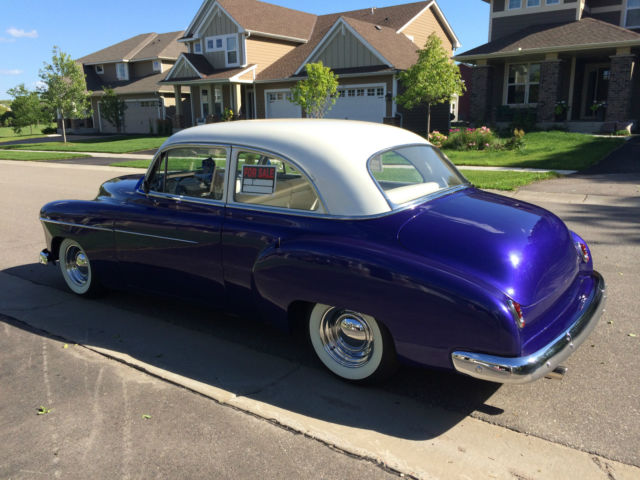 1950 chevy styleline deluxe 2 door sedan