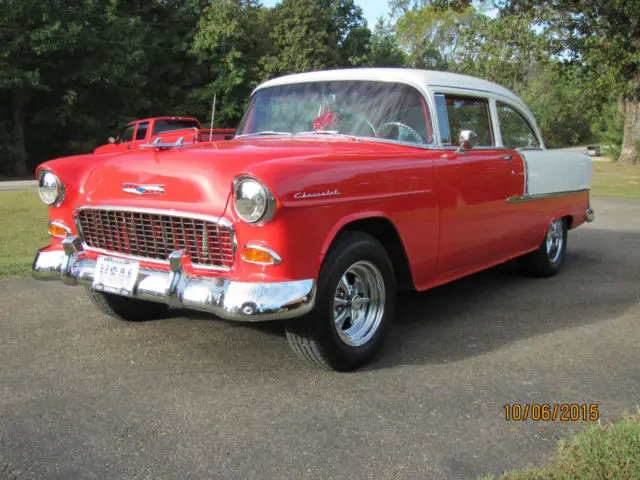 1955 chevy 210 post
