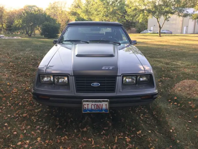 1983 ford mustang gt convertible mint one owner garage kept 14k original miles