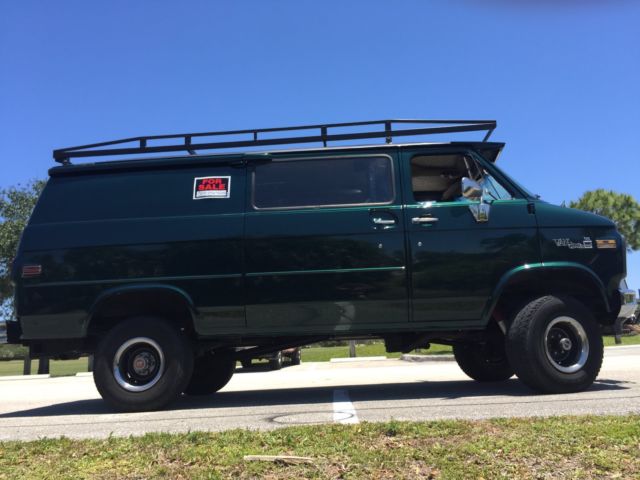 1982 gmc vandura 1500 4 x 4 van bug out vehicle