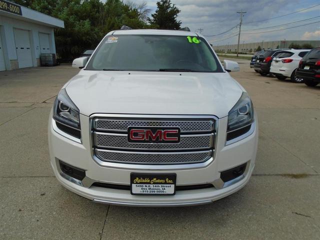 2016 gmc acadia denali