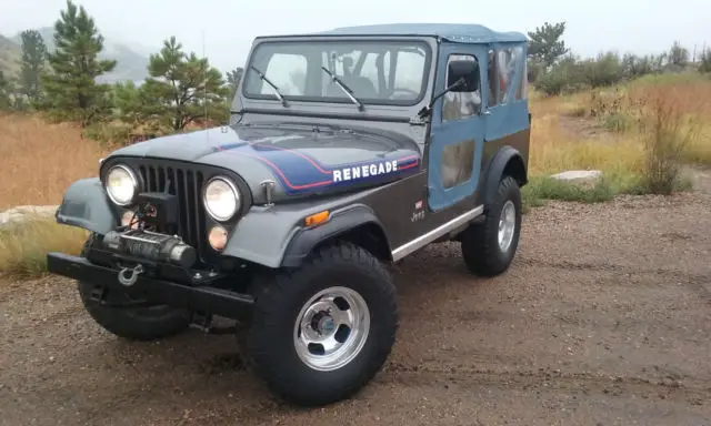 1976 jeep cj7 renegade "levi's" edition