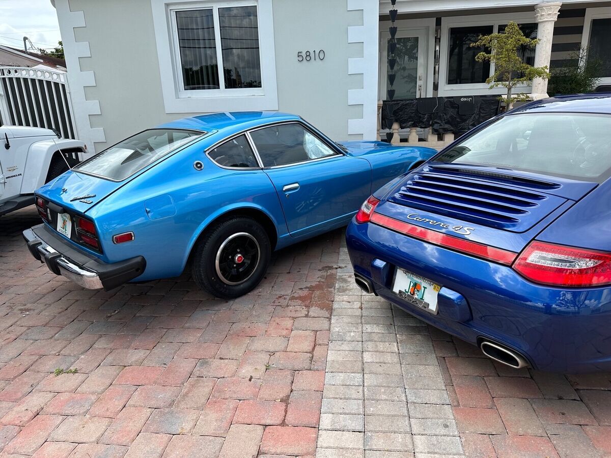 1975 datsun 280z color code 305 metallic light blue