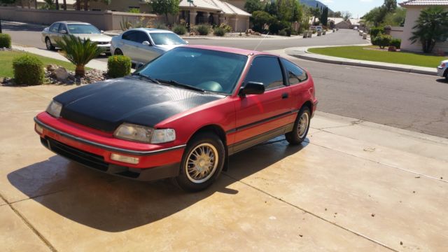 "great mpg" (55+) 1990 honda crx hf orig (rare) gas saver sipper saver