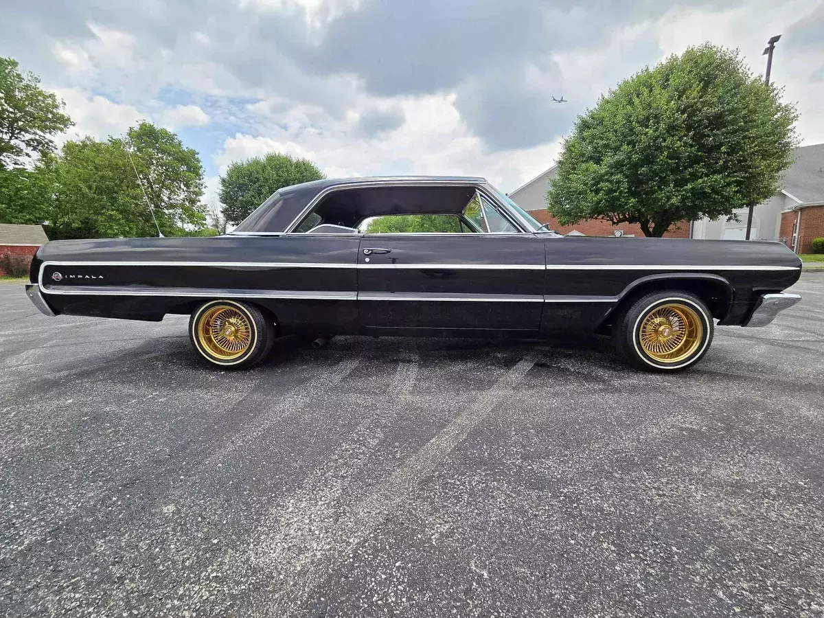1964 chevrolet impala coupe black sport coupe