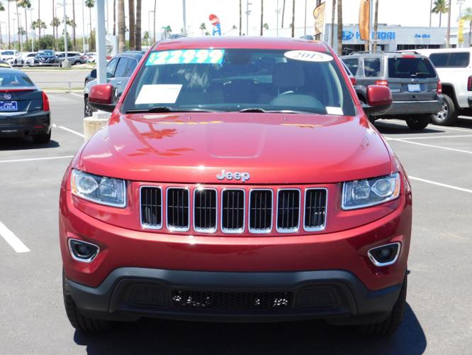 used 2015 jeep grand cherokee 2wd laredo tucson, az 85705 for sale in tucson, arizona
