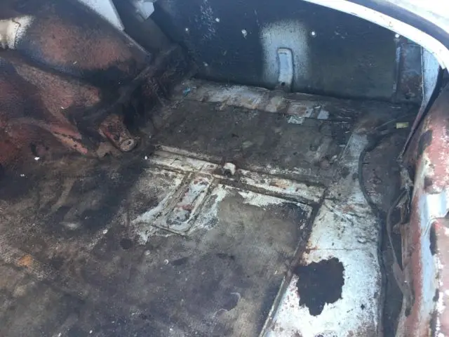1959, 59 cadillac cdv. calif. very dry. 40 years sitting. ac. non undercoated