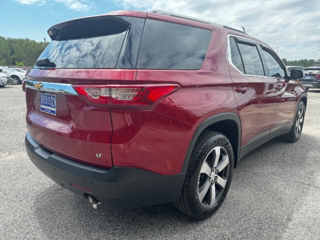 2018 chevrolet traverse lt leather