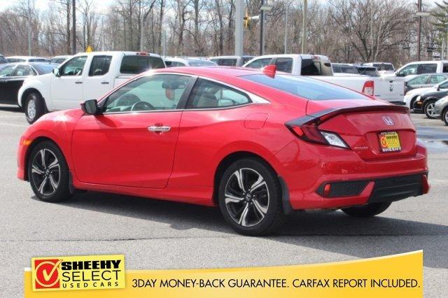 used 2017 honda civic touring coupe marlow heights, md 20746 for sale in camp springs, maryland
