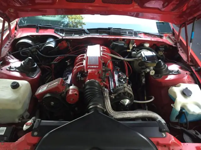 1989 chevrolet camaro iroc z28 5.7l 400+hp 6speed manual trans t-tops