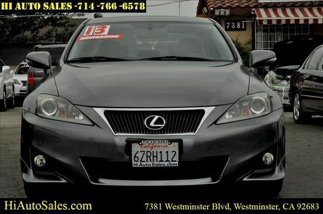 2013 lexus is 250
