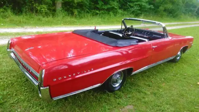 1964 pontiac bonneville convertible rare one owner nice classic collector car