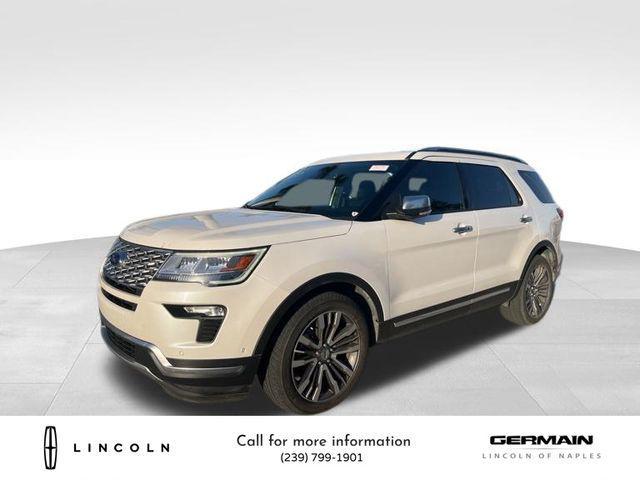 2018 ford explorer platinum