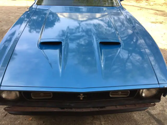1972 mustang mach 1 new 302 enginer - almost fully restored