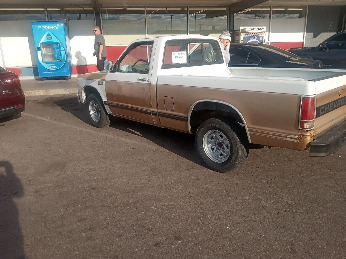 1988 chevrolet s truck pickup white tahoe
