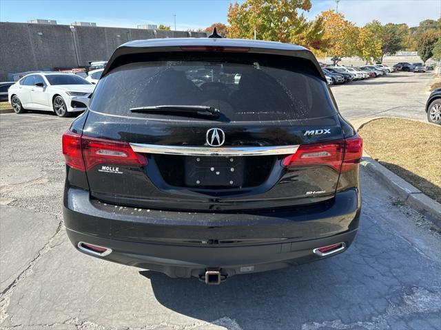 2016 acura mdx 3.5l acurawatch plus package