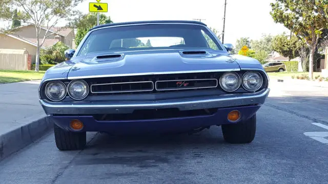 71 dodge challenger convertible 440 auto plum crazy & black mopar