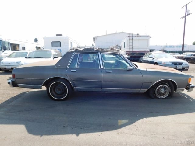 c 1986 chevrolet caprice classic 5l v8 16v automatic no reserve