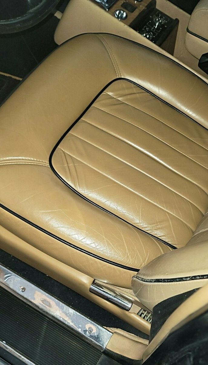 1985 rolls-royce silver spirit sedan black rwd automatic