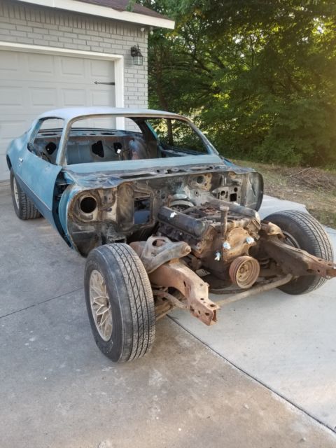 1979 pontiac trans am-atlantis blue, slick top, phs documented-ready to restore!