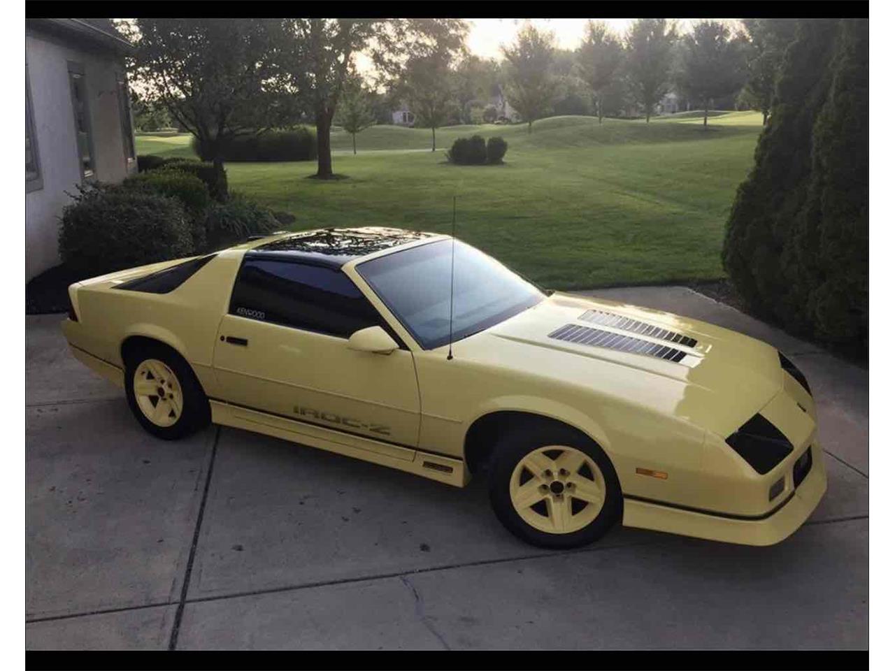 1986 chevrolet camaro iroc z28