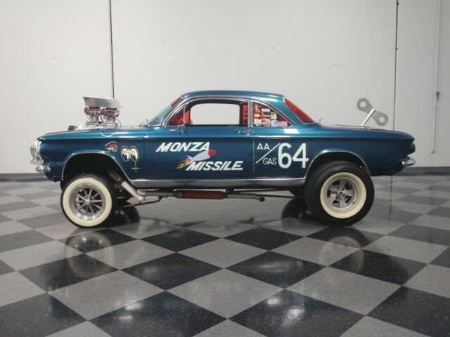 kermit harper built gasser, supercharged 327, v-gate 4-speed, too much 2 list!!