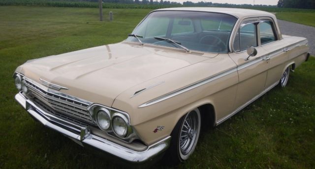 chevy impala 1962 nice driver , 305 v8 , 350 trans runs drives stops great