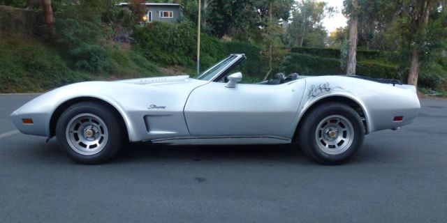 1973 custom corvette convertible