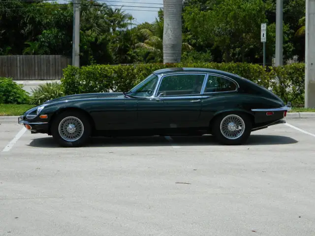1971 jaguar xke v-12 2+2 automatic brg a/c wire wheels