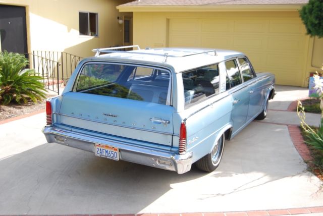 1965 rambler ambassador 880 cross country station wagon - original owner